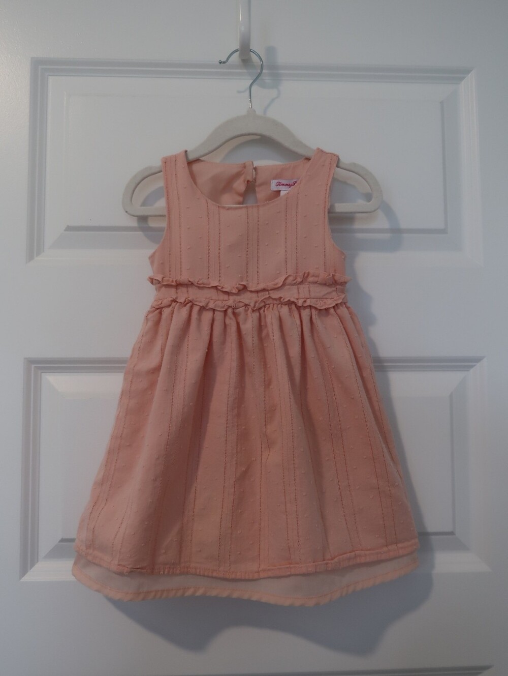 Tommy Bahama Toddler Dress Size 2T Peach Color